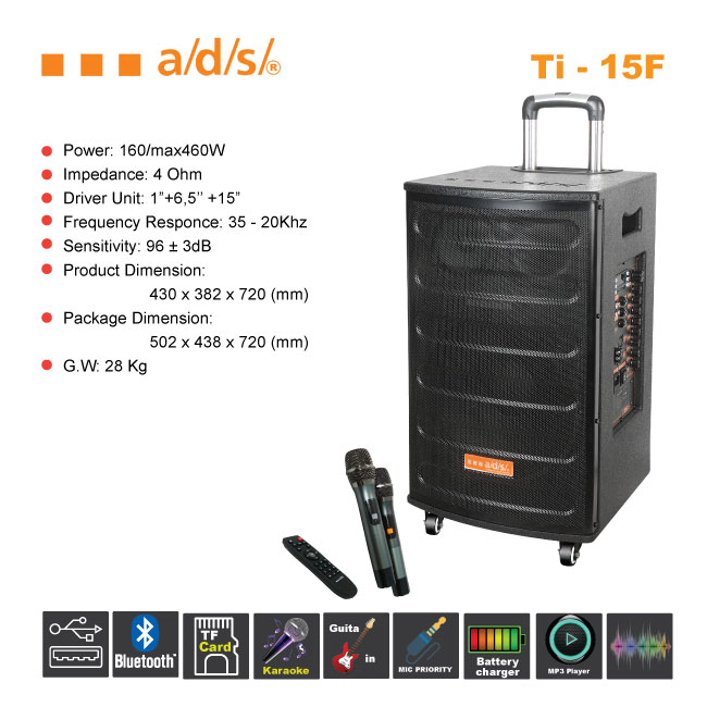 LOA KÉO a/d/s TI- 15F