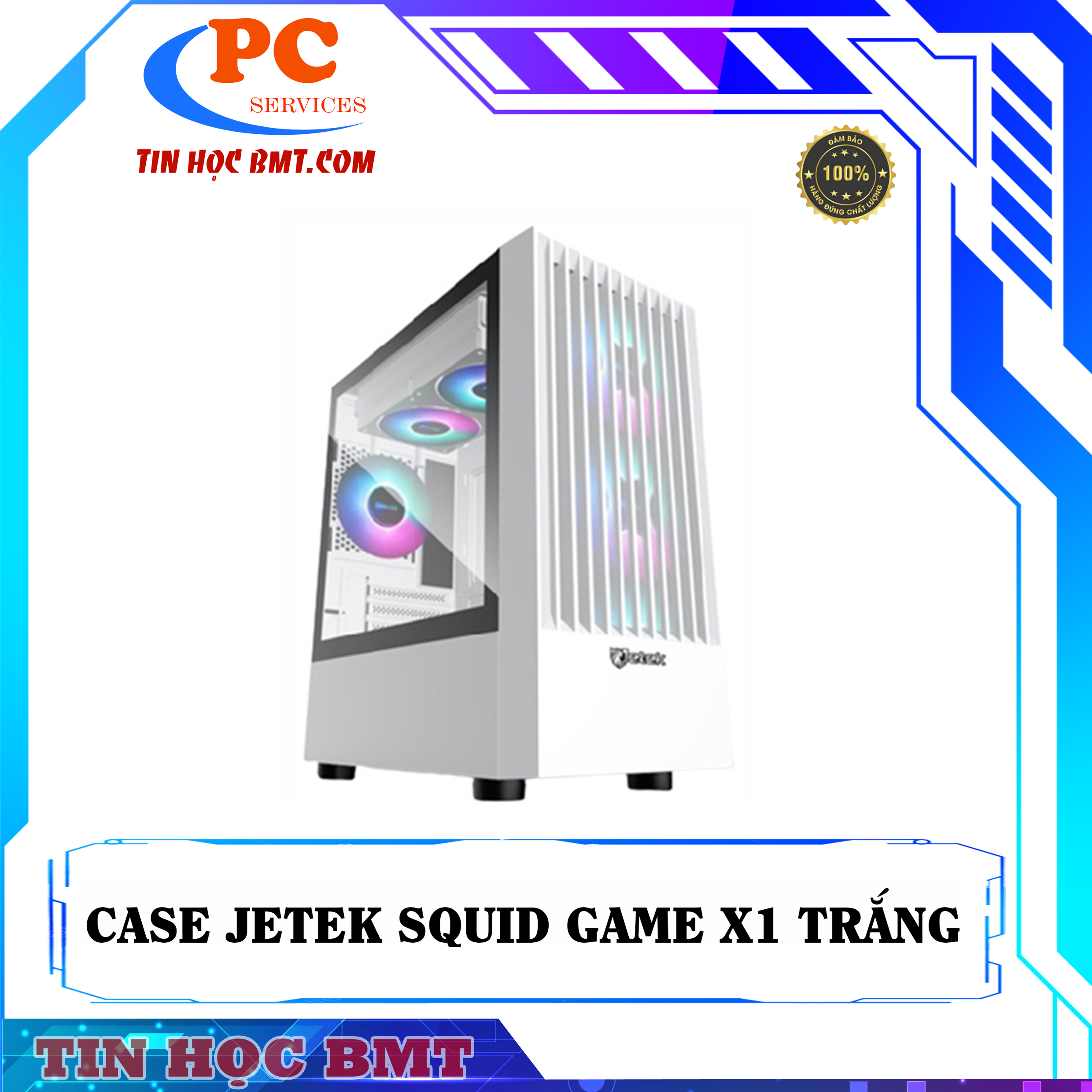 Case Jetek SQUID GAME X1 TRẮNG