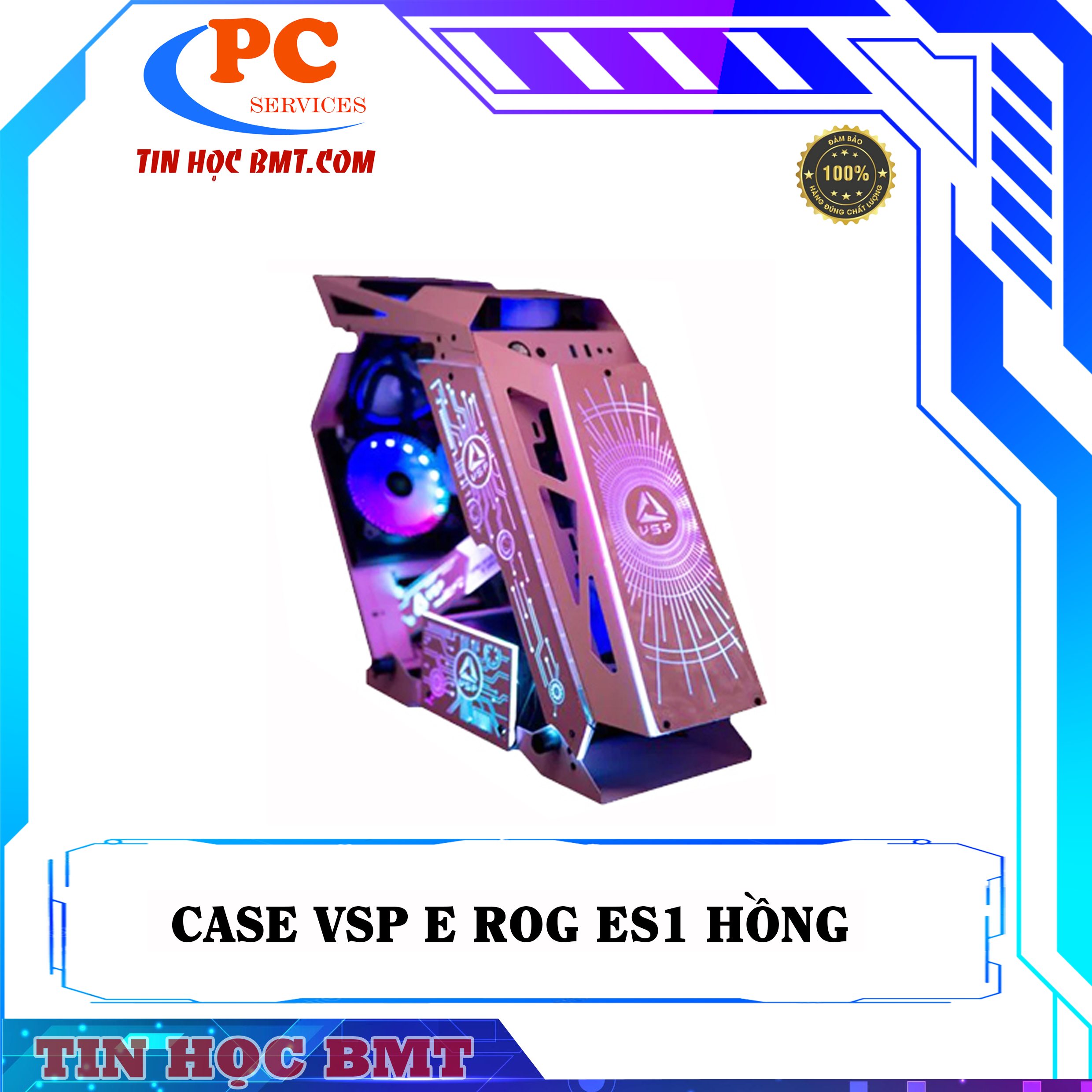 Case VSP ESPORT ROG ES1 Gaming Hồng