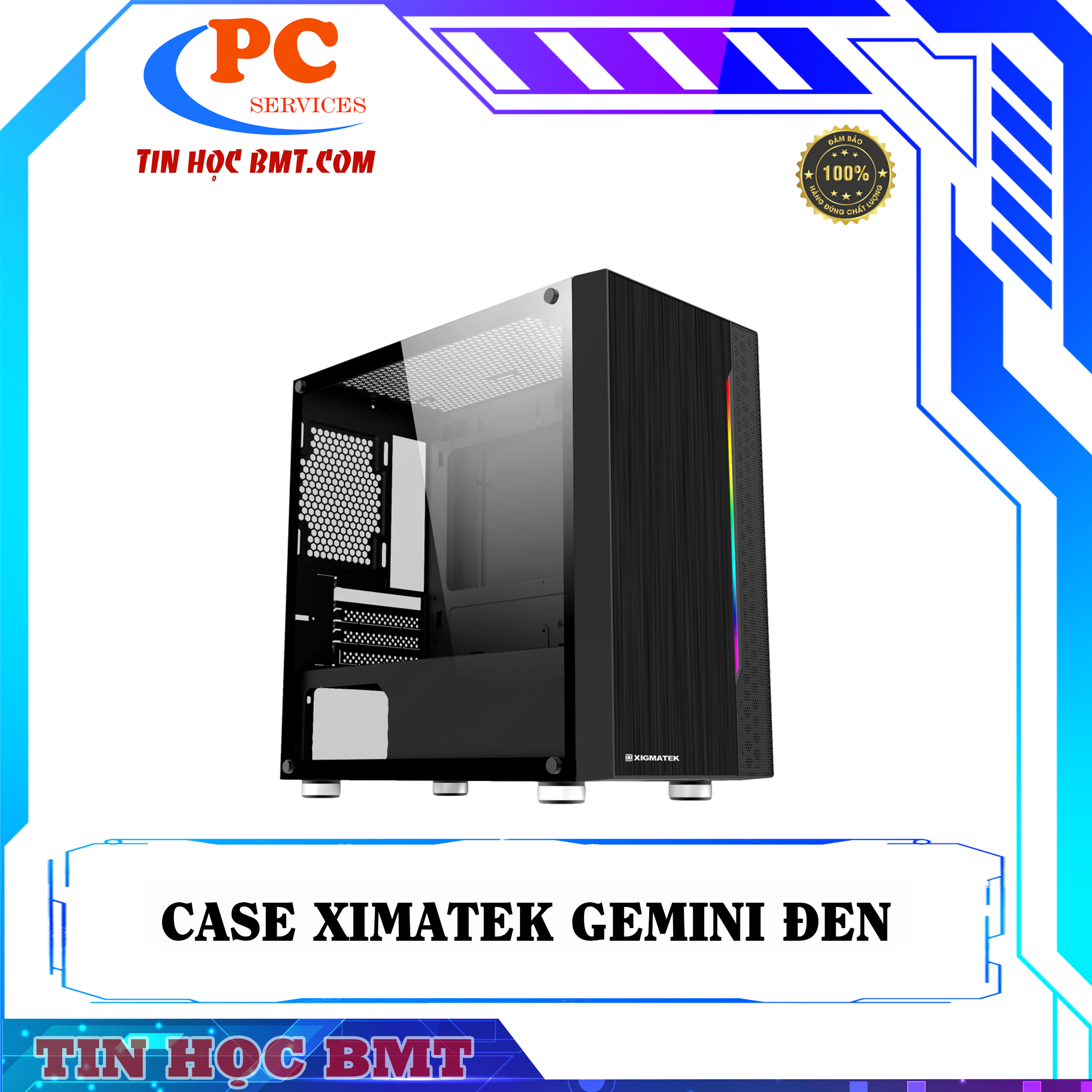 Case Xigmatek Gemini Đen
