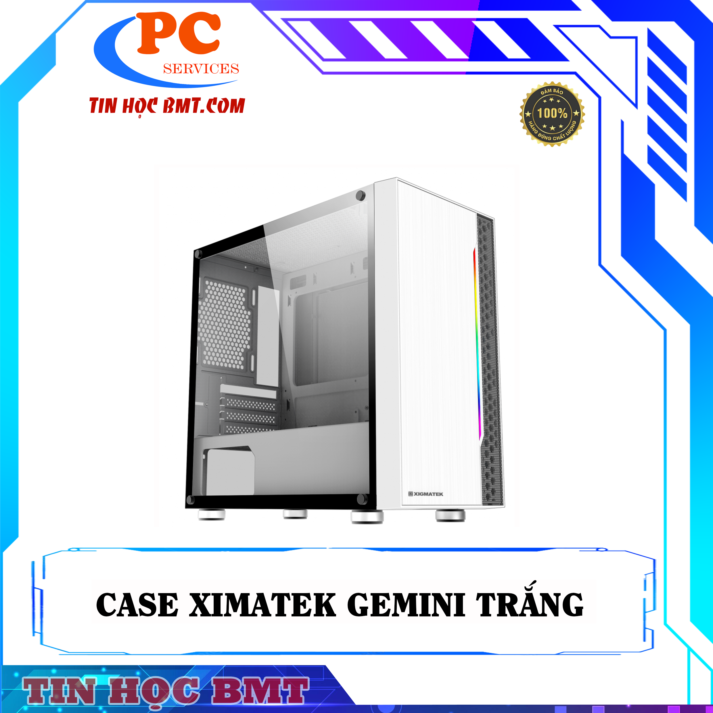 CASE XIGMATEK GEMINI WHITE