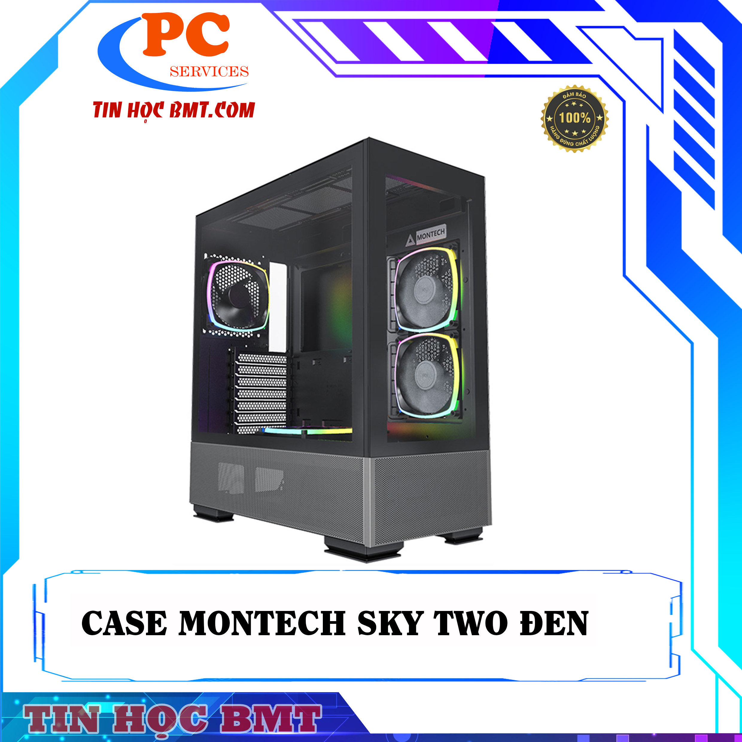  Montech Sky Two Đen