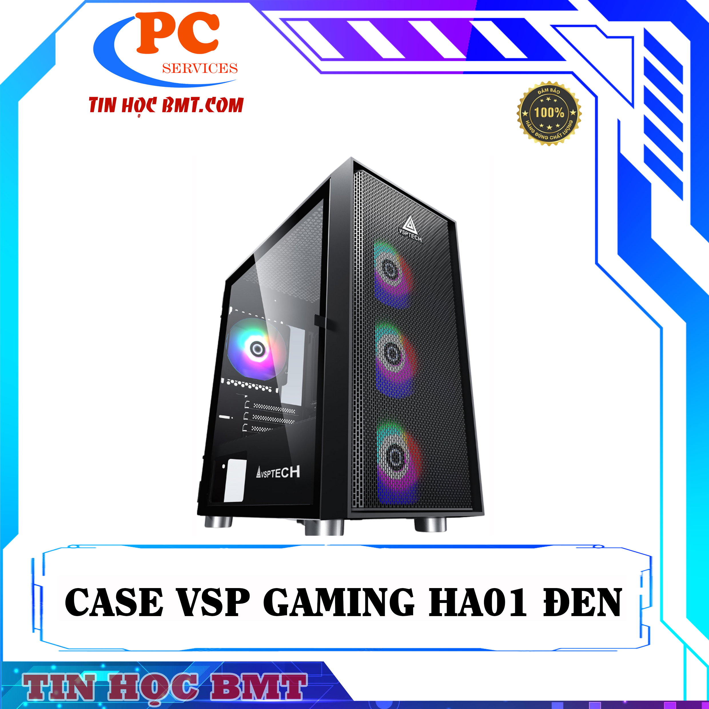 Case VSP Gaming HA01 Black