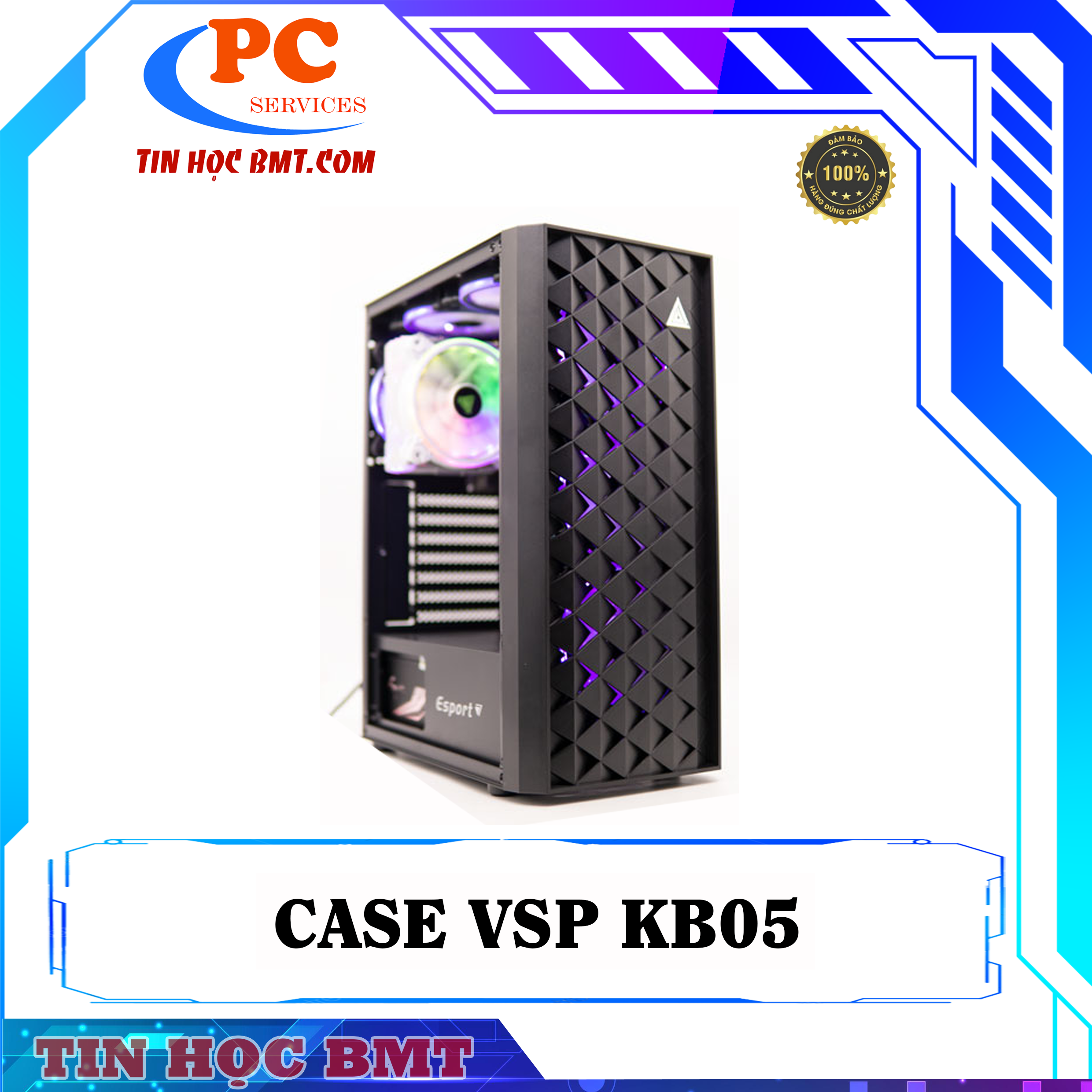 Case Máy Tính VSPTECH - Esport Gaming KB05