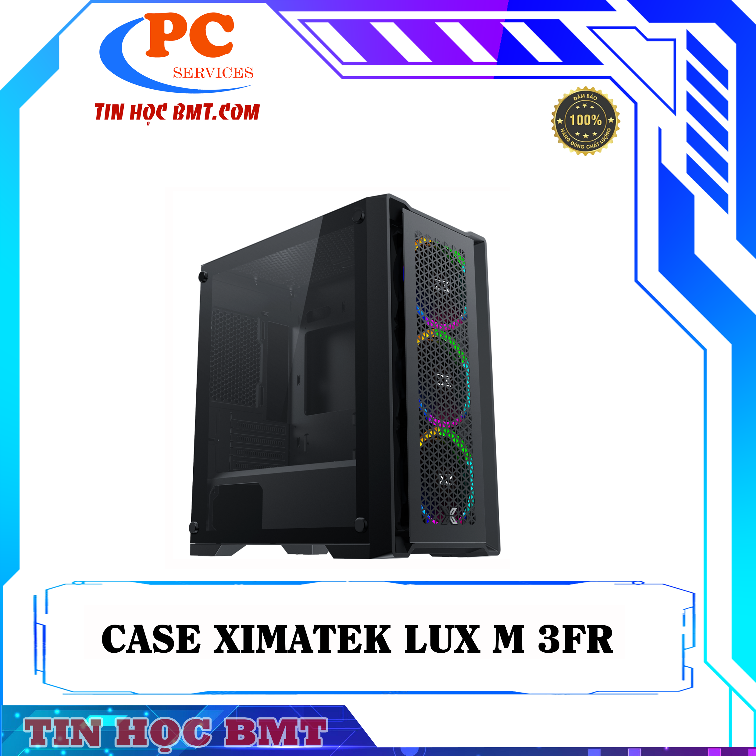 Case máy tính Xigmatek LUX M 3FR