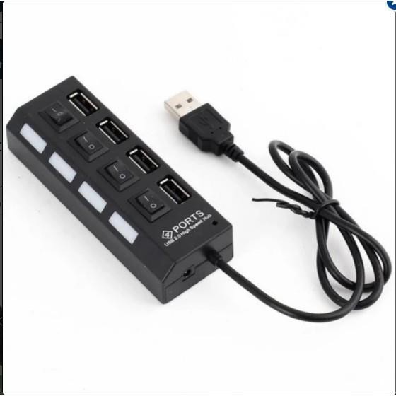 Hub USB 4port công tắc