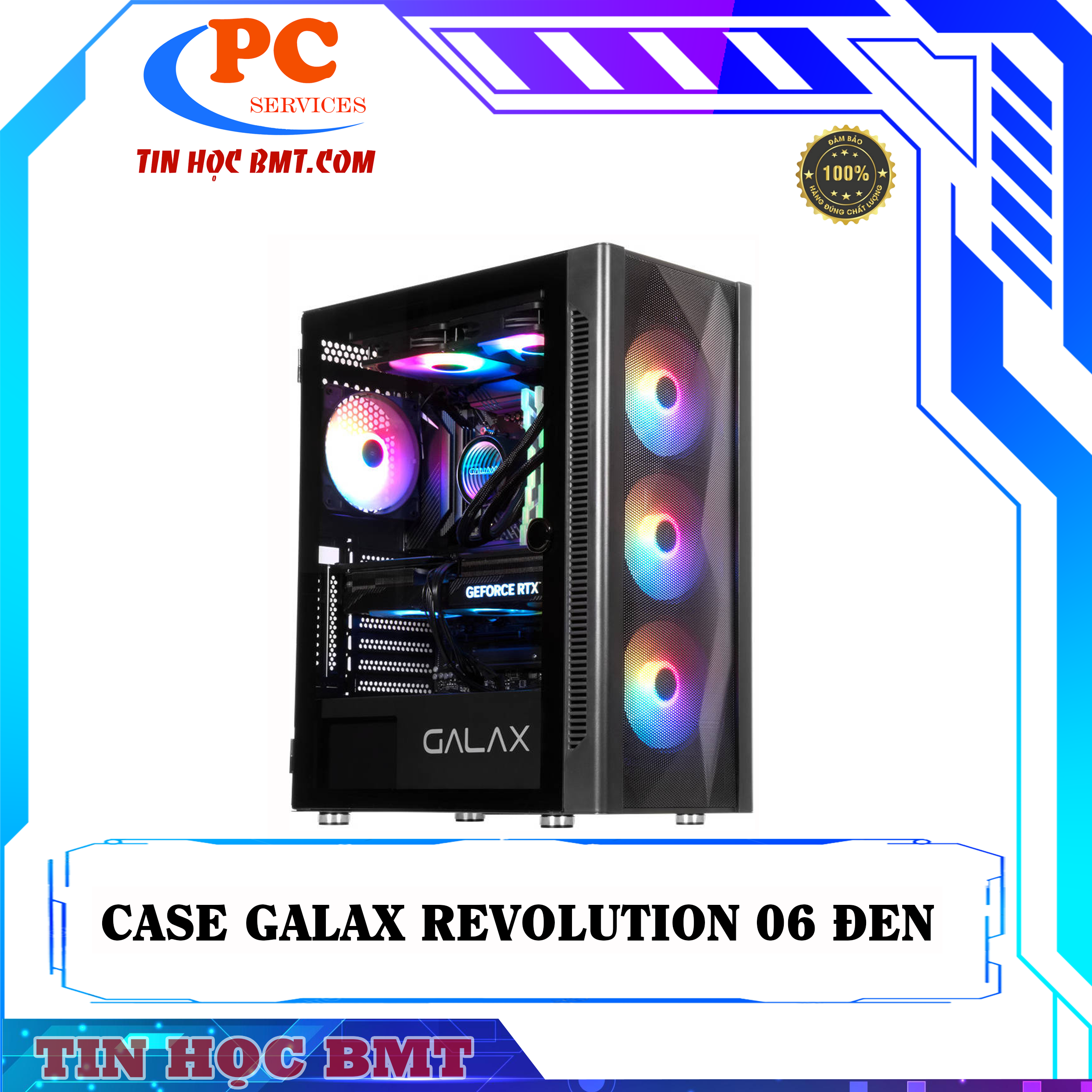 Case Galax Revolution 06 Đen