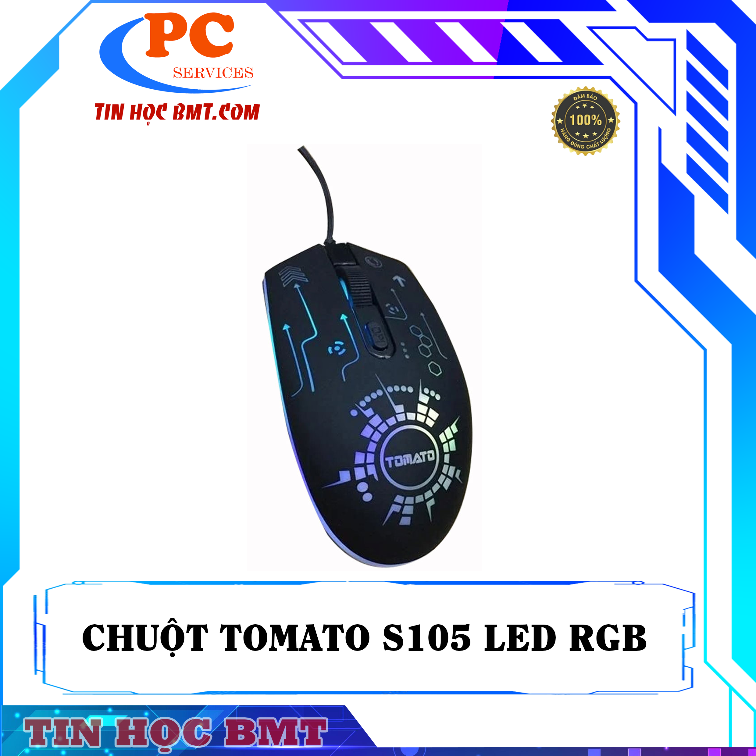 Chuột gaming  S105 RGB