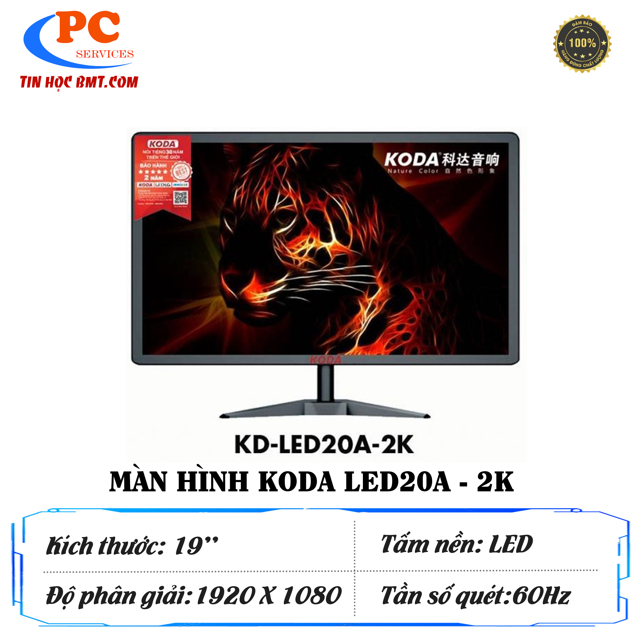 Màn hình LCD KODA 19 inch