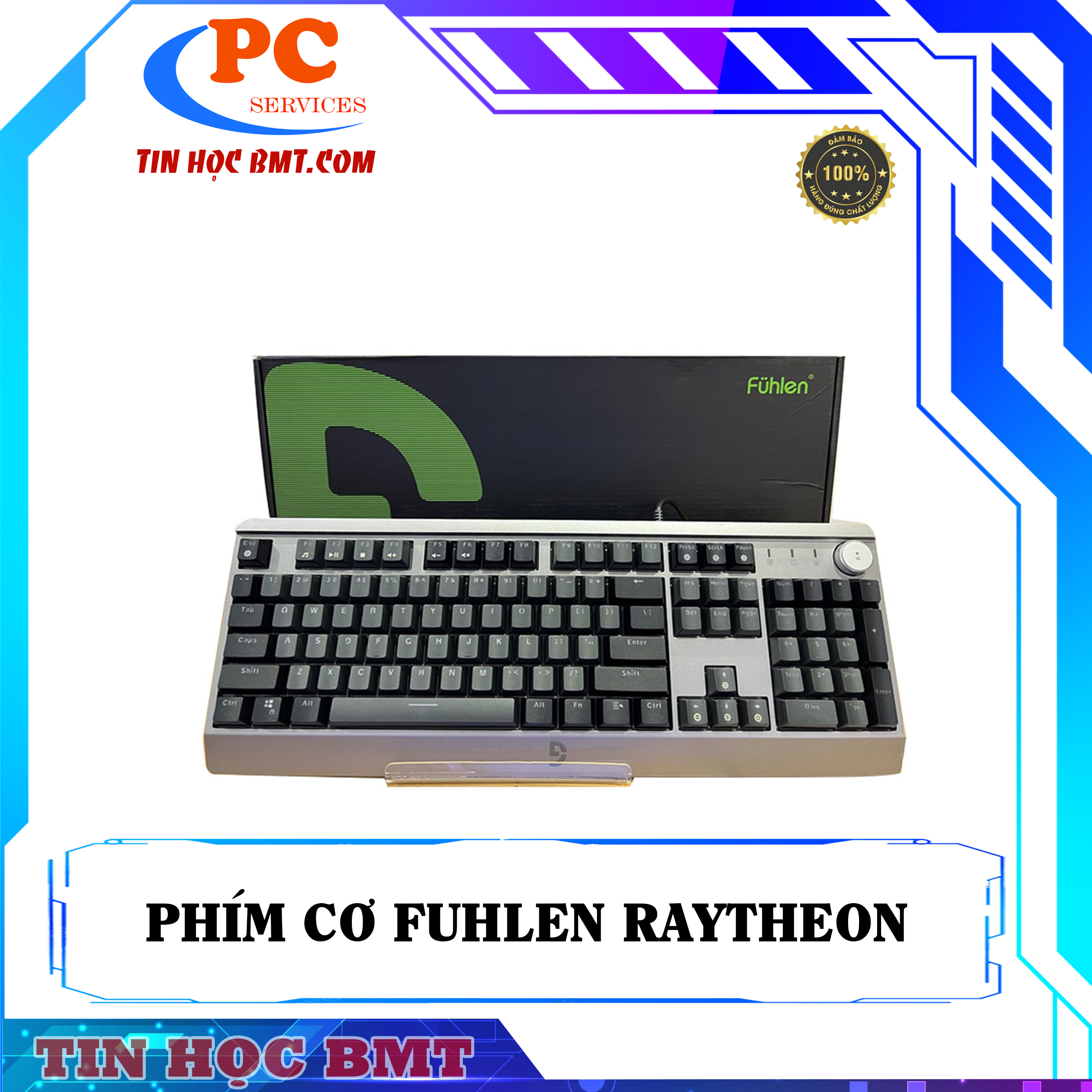 Bàn phím Fuhlen Raytheon - Đen