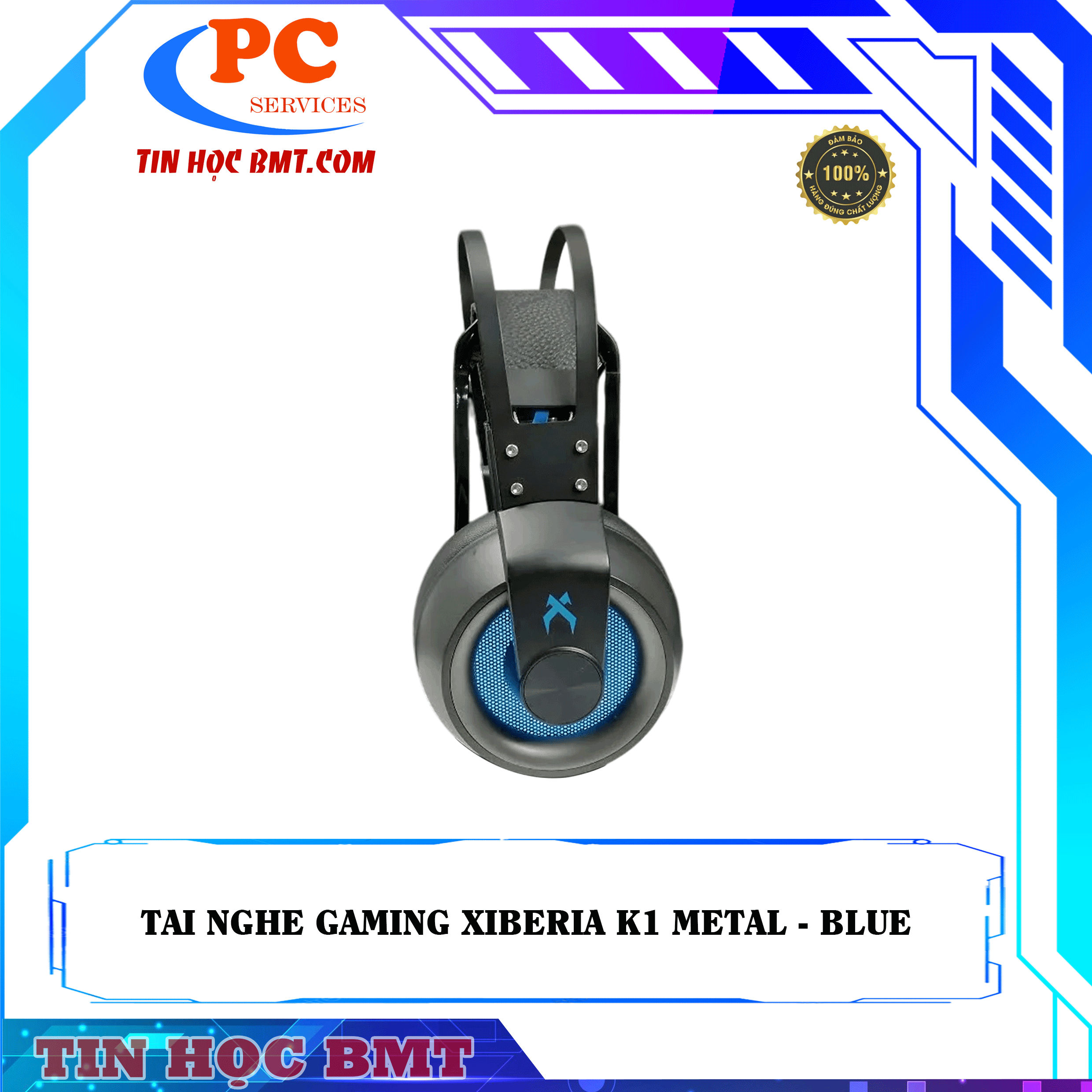 TAI NGHE GAMING XIBERIA K1 METAL 7.1