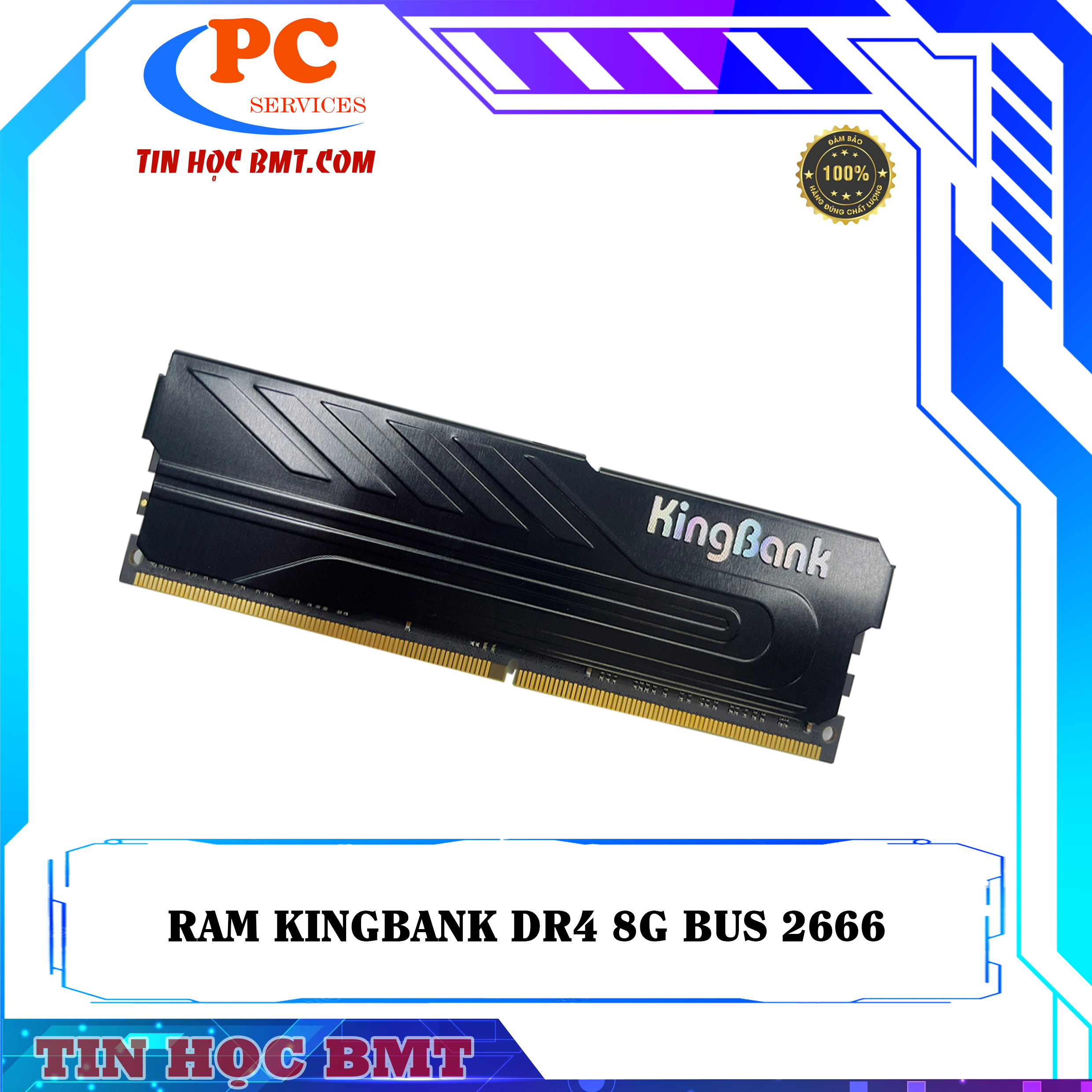 Ram Kingbank 8GB DDR4 2666MHz Tản nhiệt