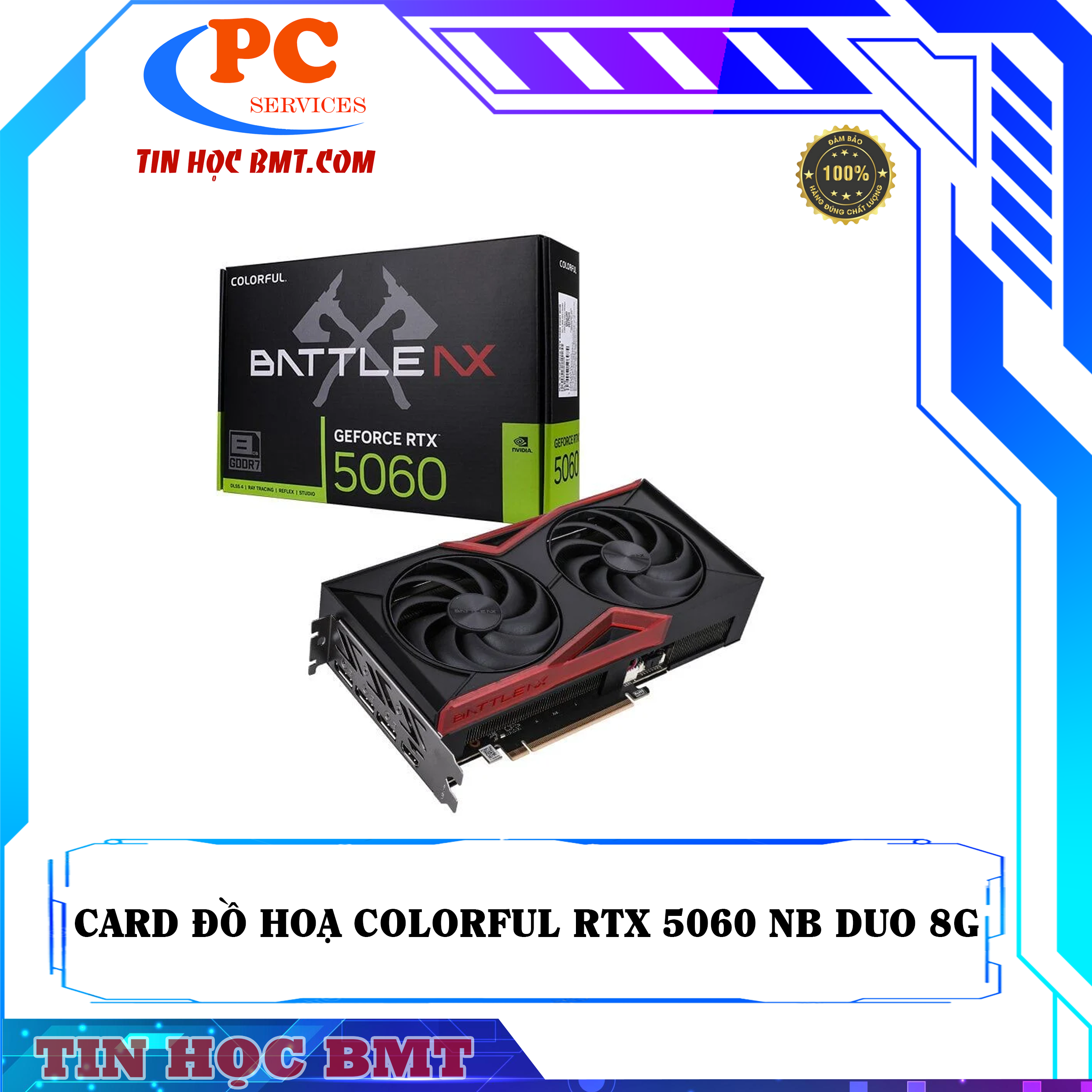 Card màn hình Colorful GeForce RTX 5060 NB DUO 8GB-V