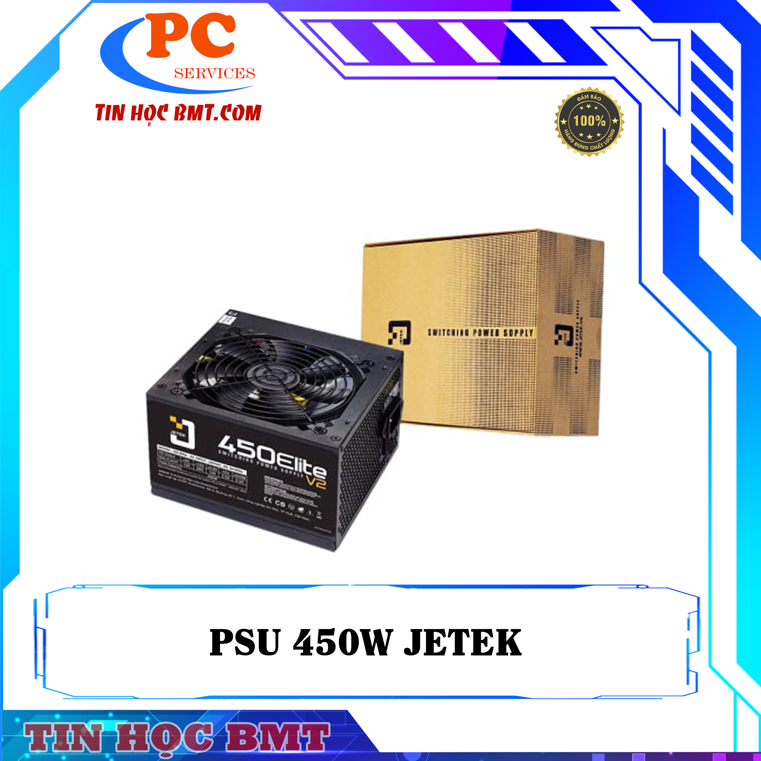 NGUỒN MÁY TÍNH Jetek 450W Elite V2