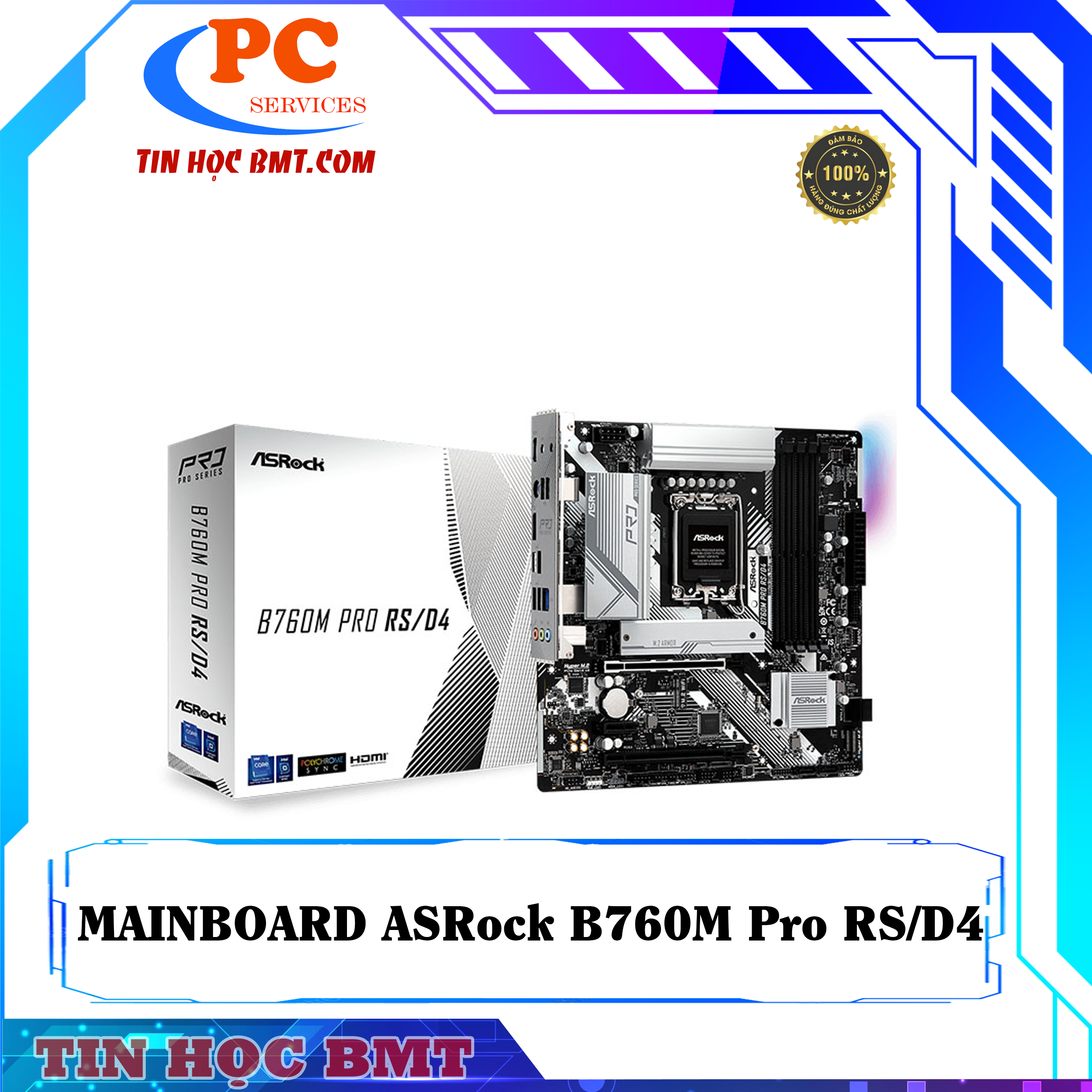 Mainboard ASRock B760M Pro RS/D4