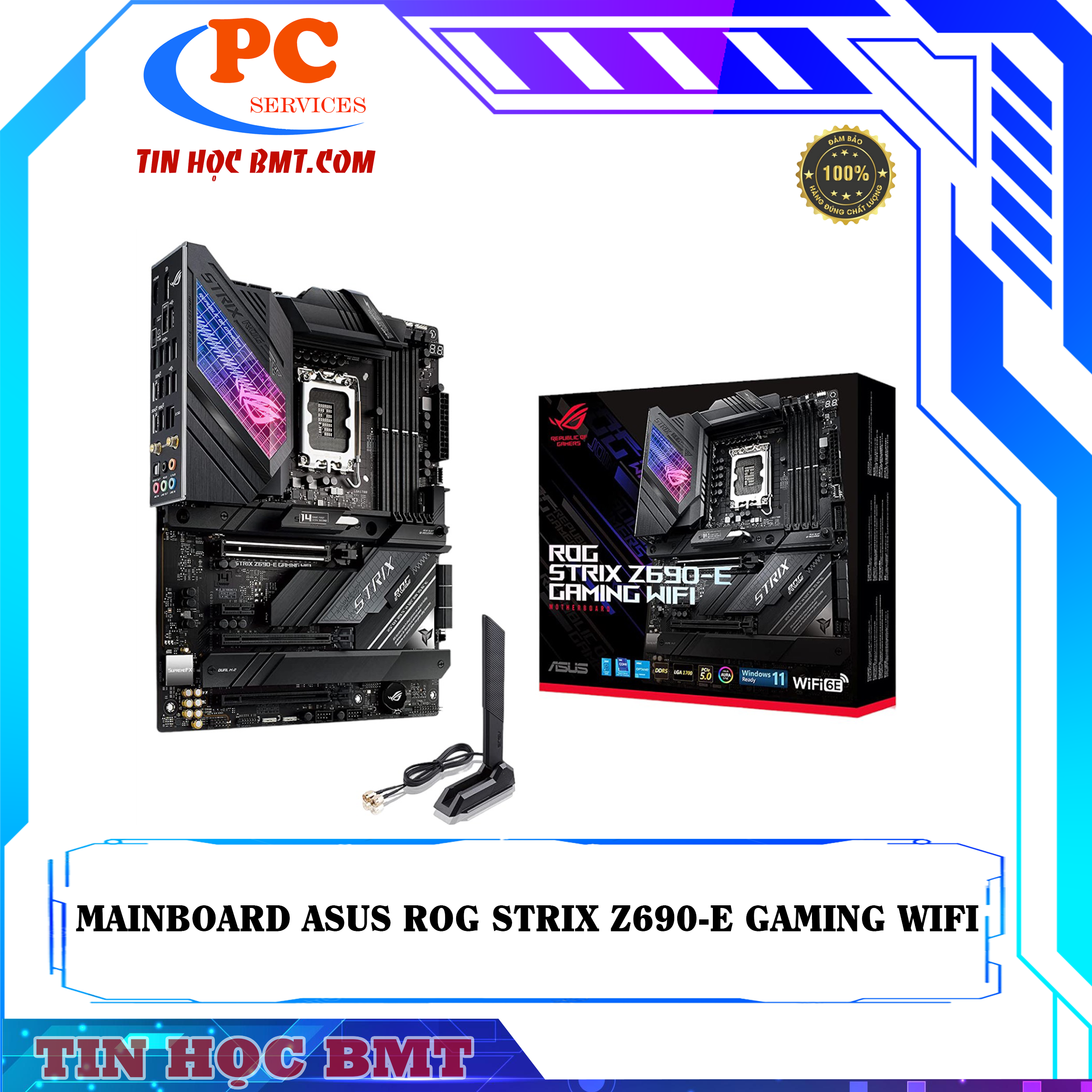 Mainboard ASUS ROG STRIX Z690-E GAMING WIFI