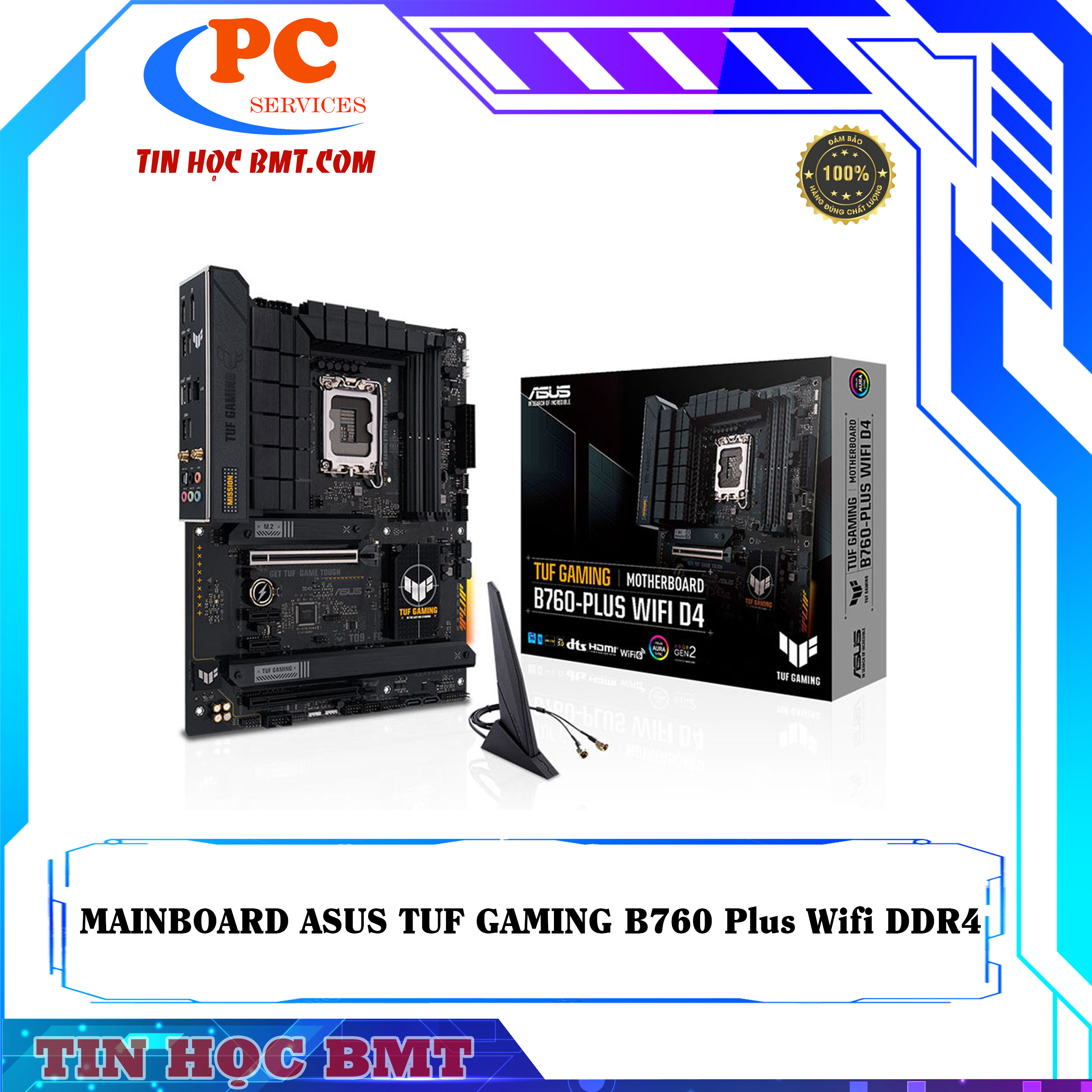 Mainboard Asus TUF Gaming B760 Plus Wifi DDR4