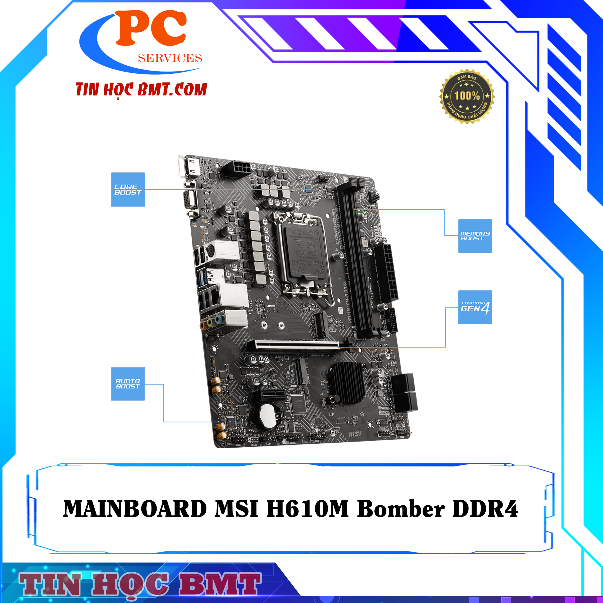 Mainboard MSI H610M Bomber DDR4