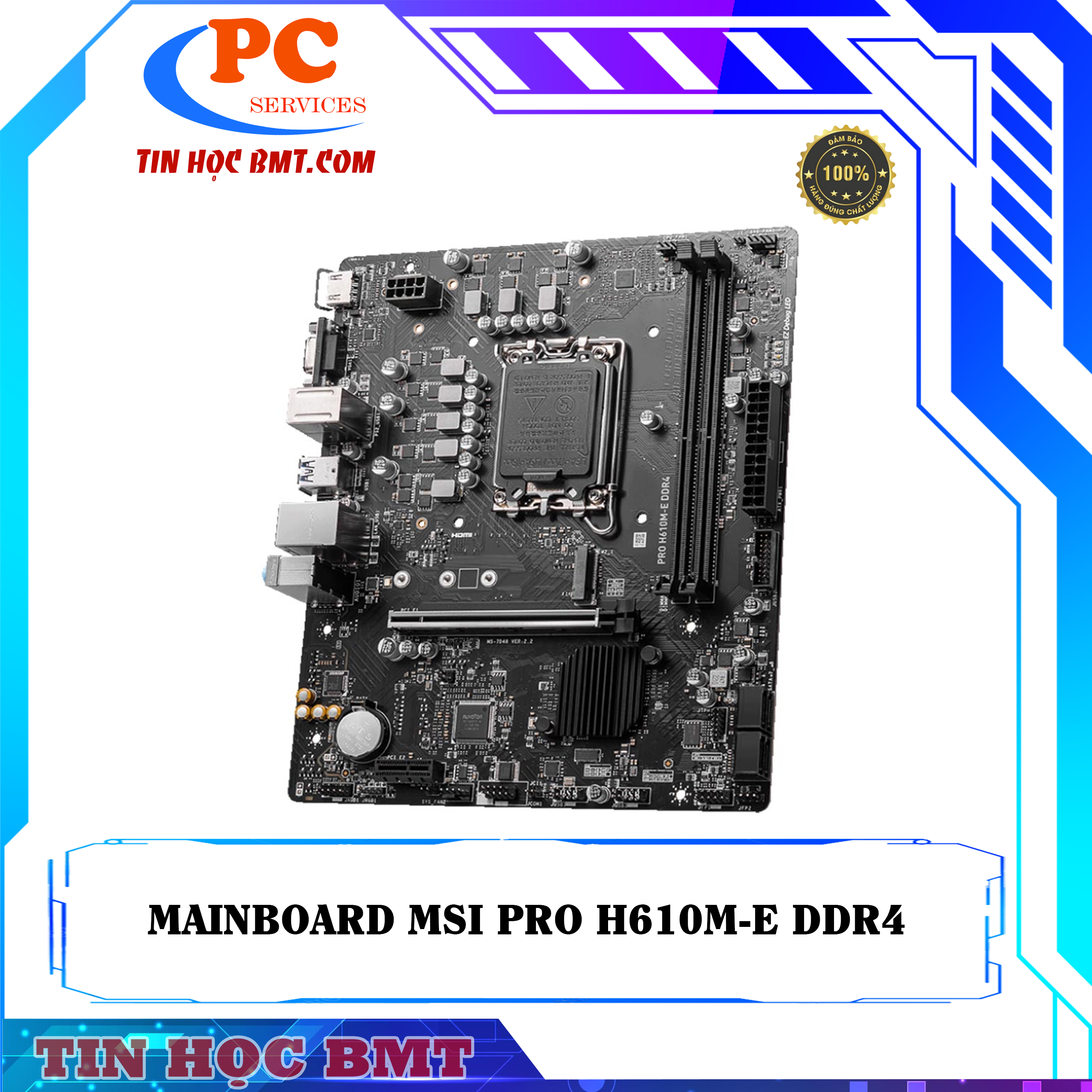 Mainboard MSI PRO H610M-E DDR4